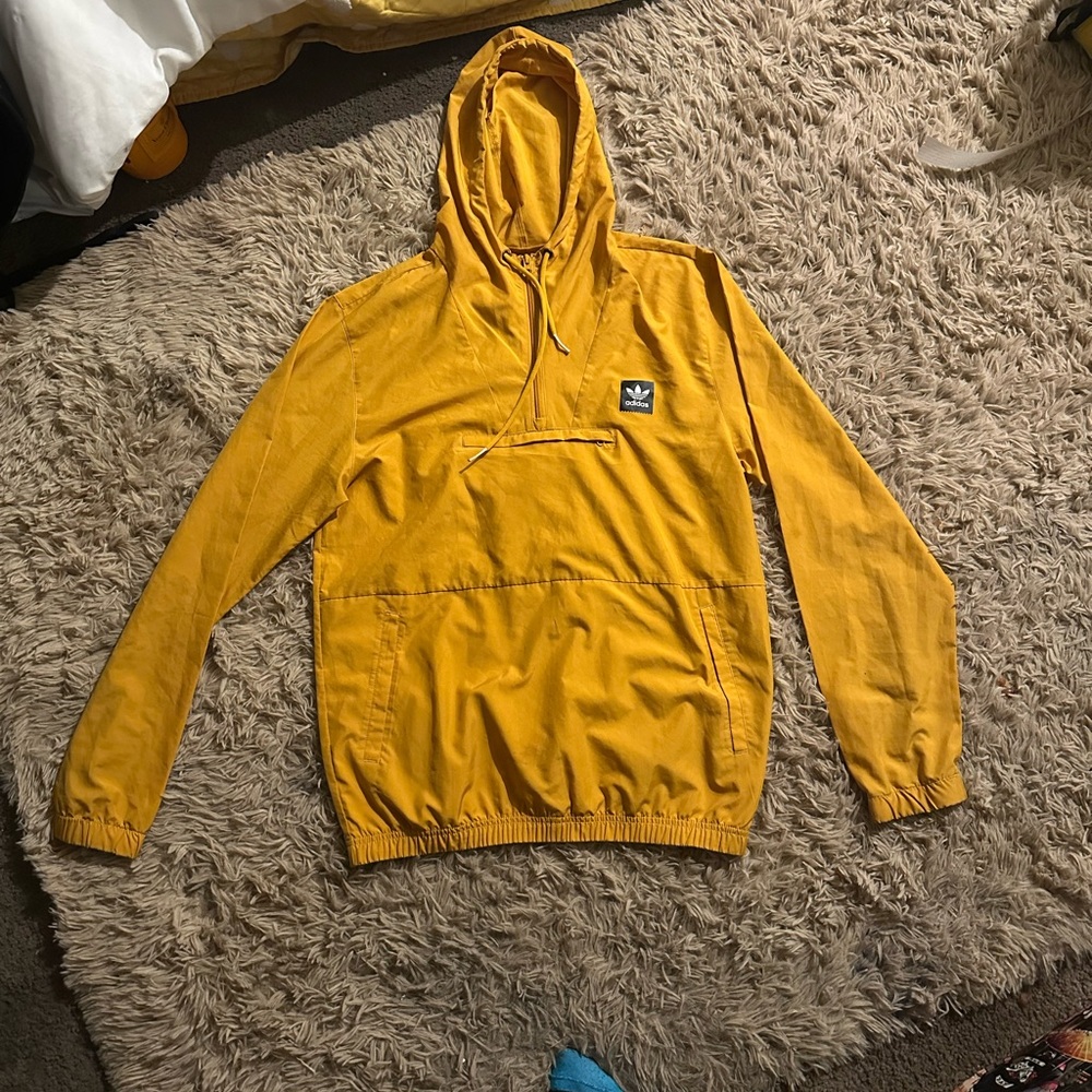 Adidas Mustard Yellow Hoodie